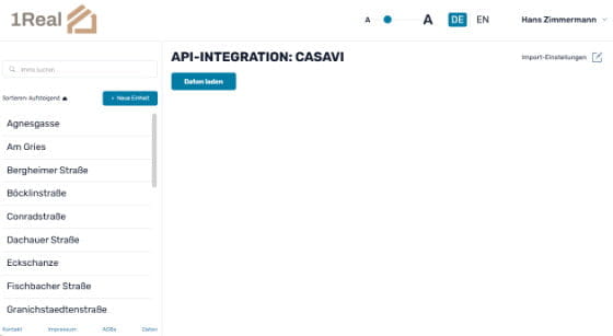 casavi import prop.id